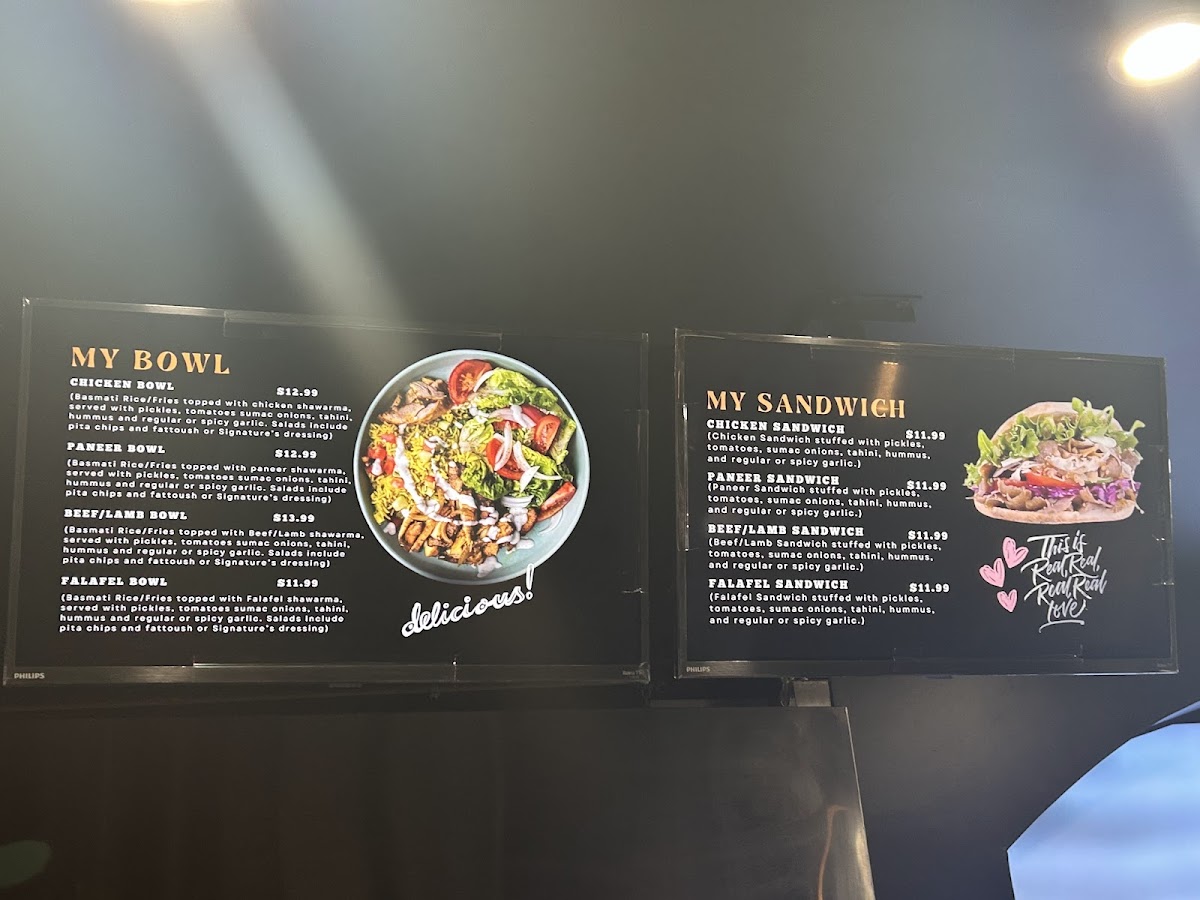 My shawarma Gore & Ebenezer Rd Menu - Image 2