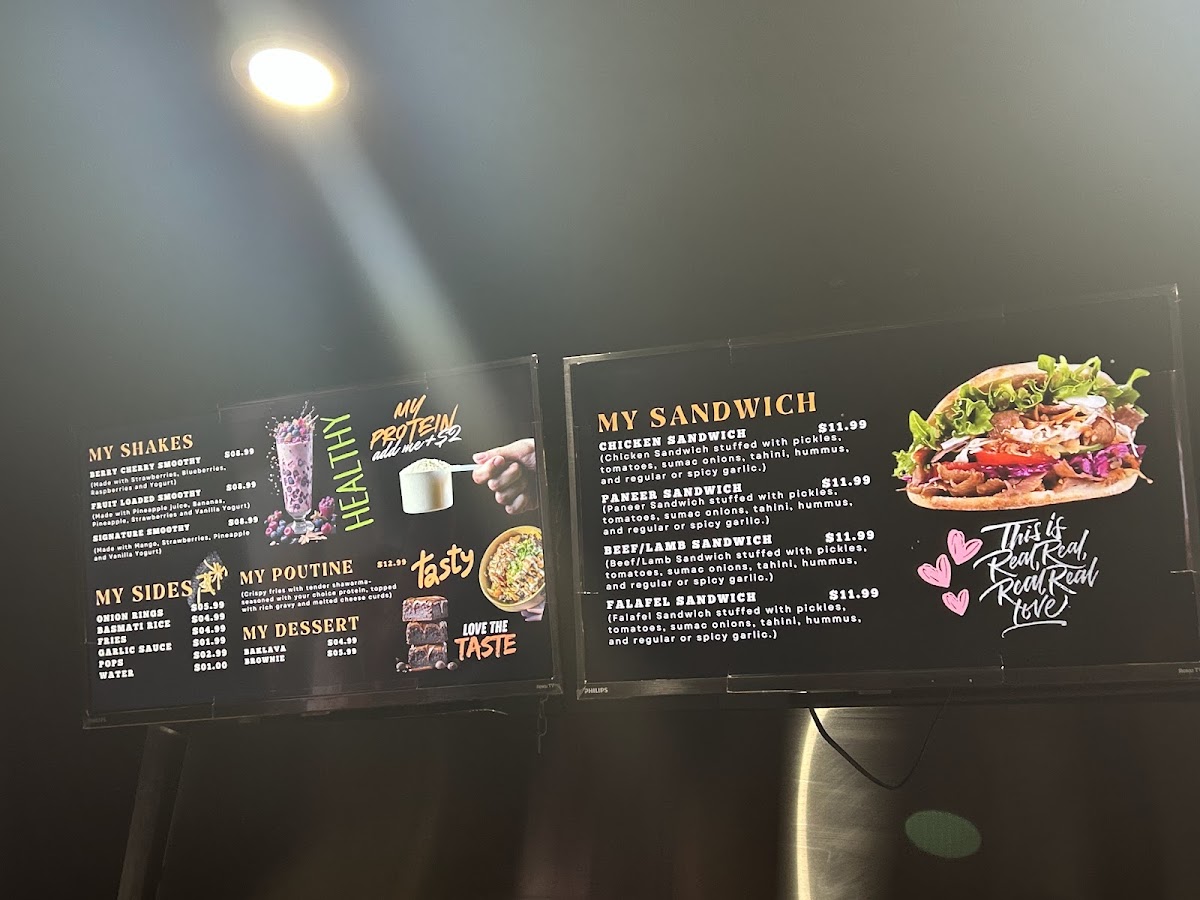 My shawarma Gore & Ebenezer Rd Menu - Image 3